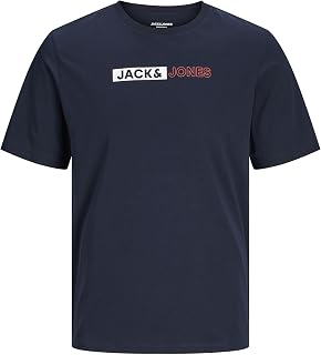 JACK & JONES Jjecorp Logo Tee Play SS O-Neck Noos T-Shirt Homme (Lot de 1)
