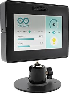KKSB Cases KKSB Case with Adjustable Stand for Arduino GIGA WiFi and Arduino GIGA Display Shield – Only Case and Adjustable Stand (GIGA WiFi and GIGA Display Shield are NOT Included)