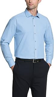 Kenneth Cole New York Men's Dress Shirt Regular Fit Solid