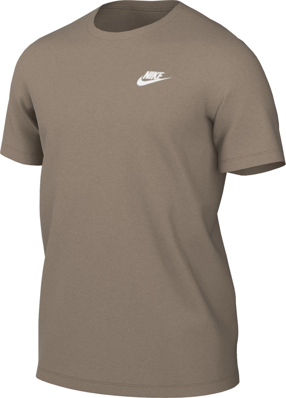 NIKE Men's M NSW Club Embrd Ftra T-Shirt