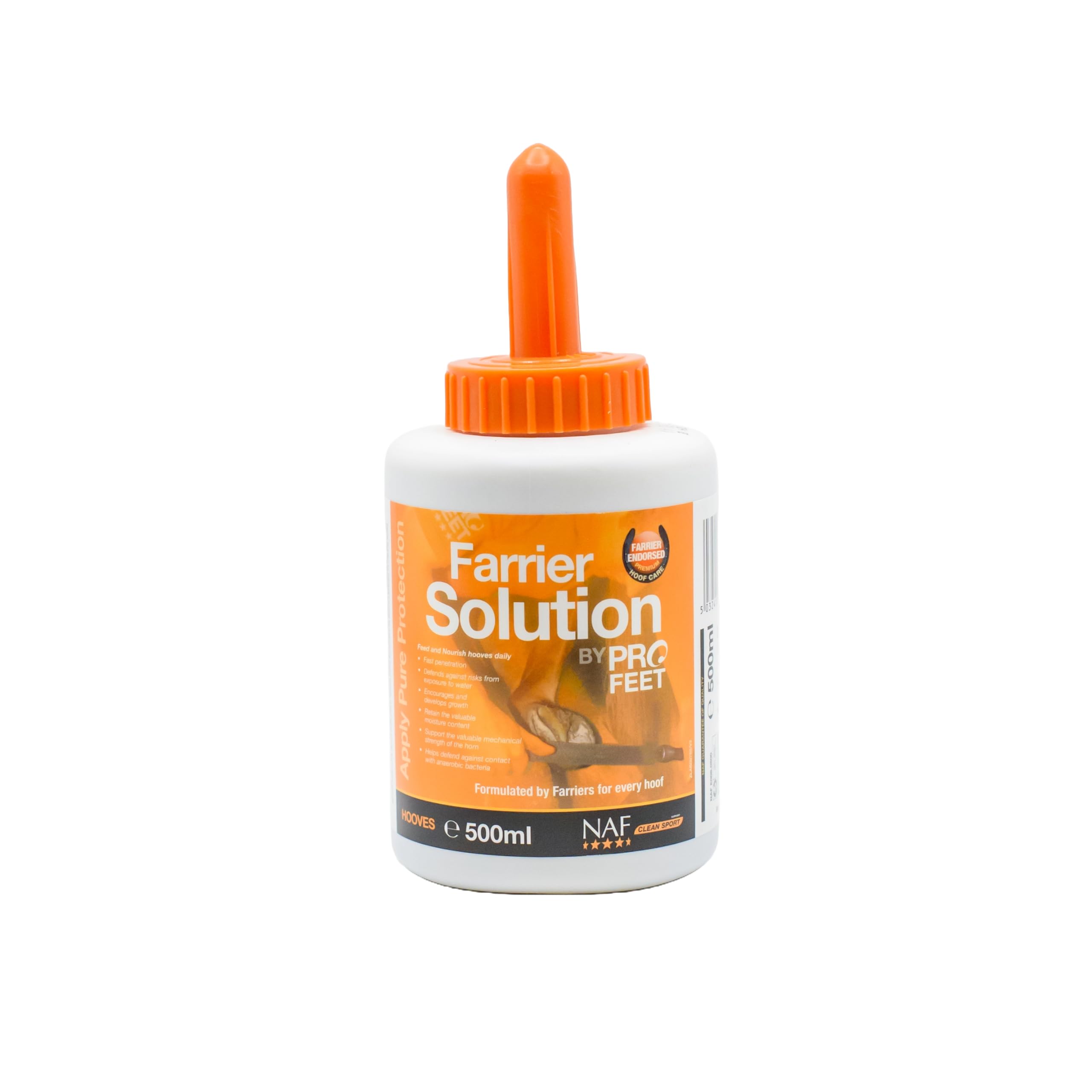 NAF Profeet Farrier Solution 500ml – Hoof Dressing for Horses – Nourishes, Prote