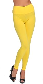 FUTURO FASHION Ladies Plus Size High Waist Leggings LWP