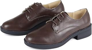 AAA+Feminine Women's 3570 Lace Up Shoes, Oxford, 1.4 inch (3.5 cm) Heel, Low Heel, Low Cut, Mannish