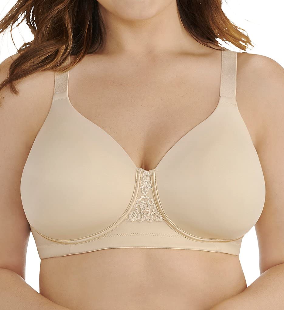 Vanity Fair Women's Full Figure Beauty Back Smoothing Bra (36c-42h) Molded Bra
