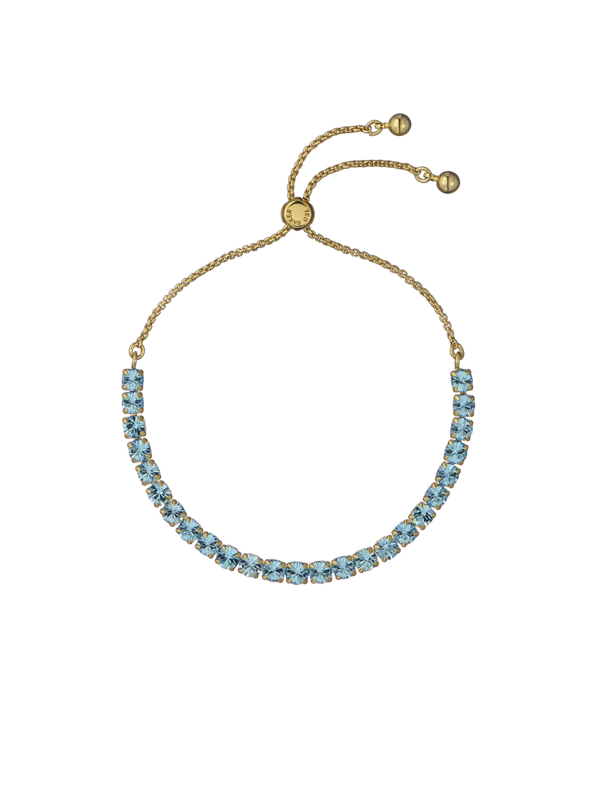 Ted Baker London Melrah Icon Crystal Slider Adjustable Tennis Bracelet for Women