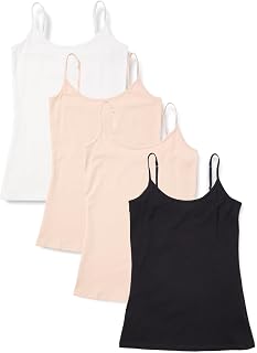 Amazon Essentials Women's 4-Pack Slim-Fit Camisole