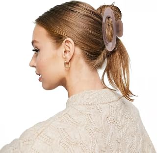 5" Oval Hair Clips for Women Thick Hair Clips