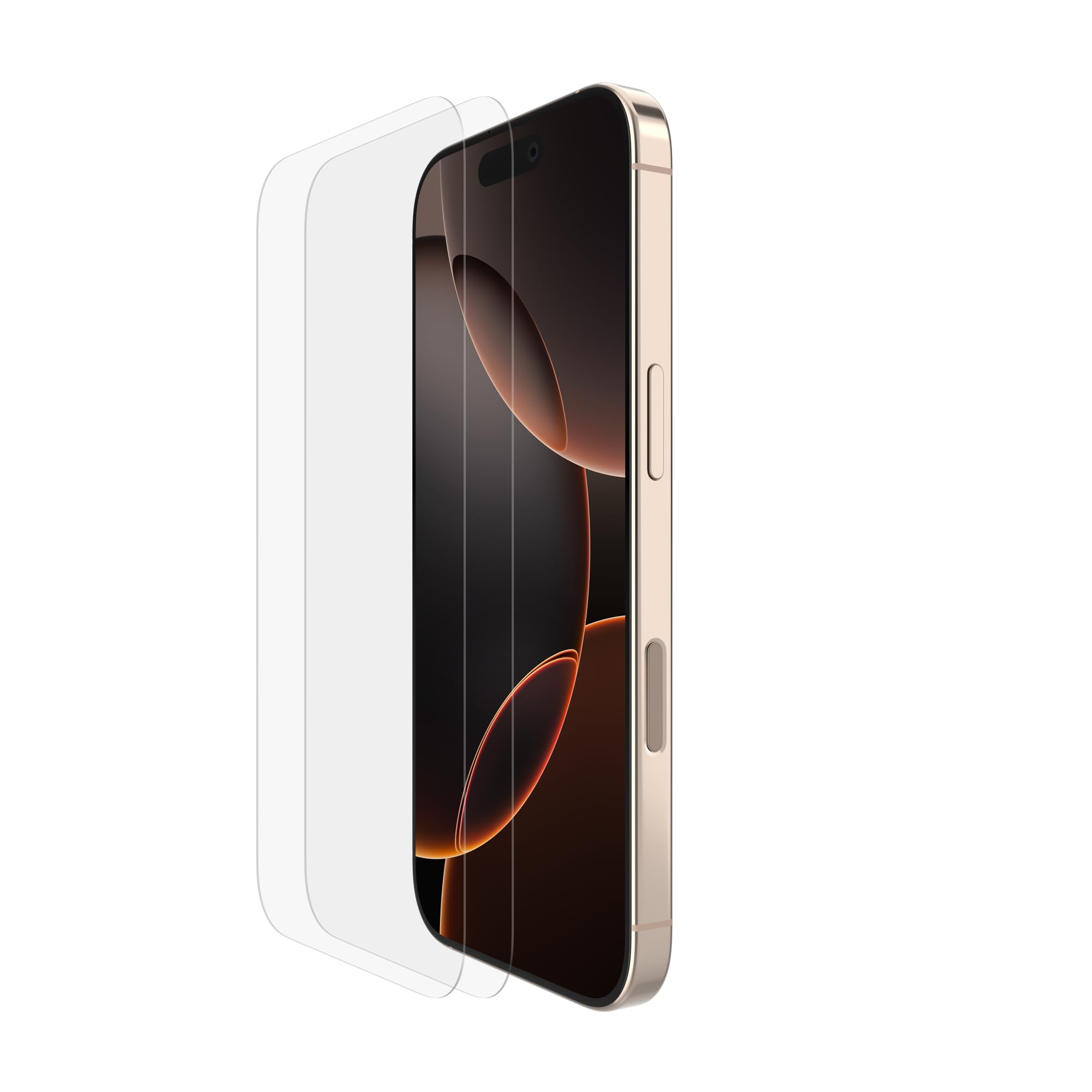 Belkin ScreenForce TemperedGlass Vetro Temperato per iPhone 16 Pro, durezza 9H, 