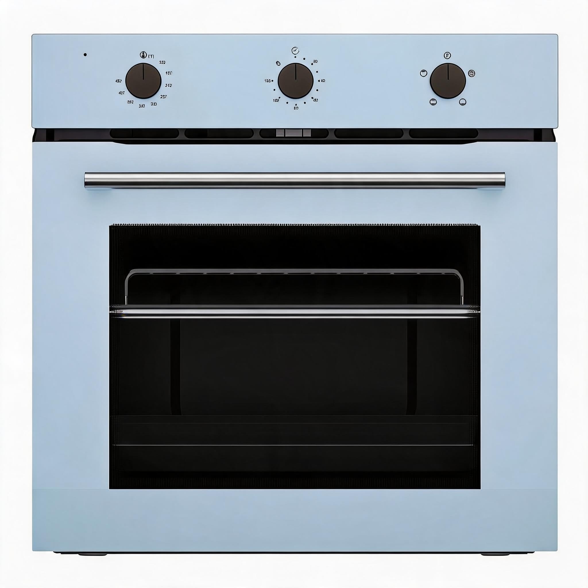 PtioHavn 24 Inch Built-in Electric Wall Oven 4 Cooking Modes Knob Control | Galv