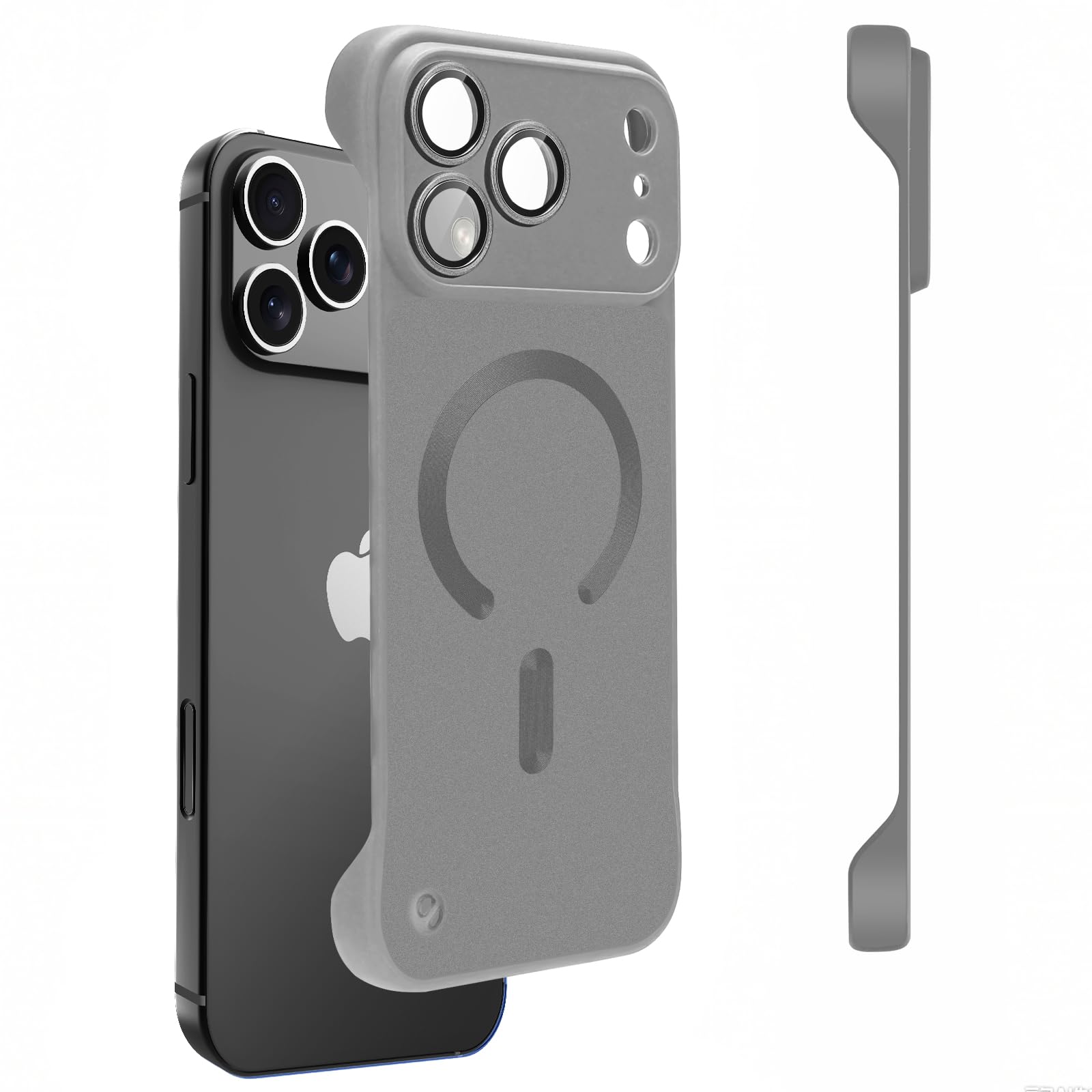 Omio Magnetic Slim Case for iPhone 17 Pro Max Compatible with MagSafe, Matte PC 