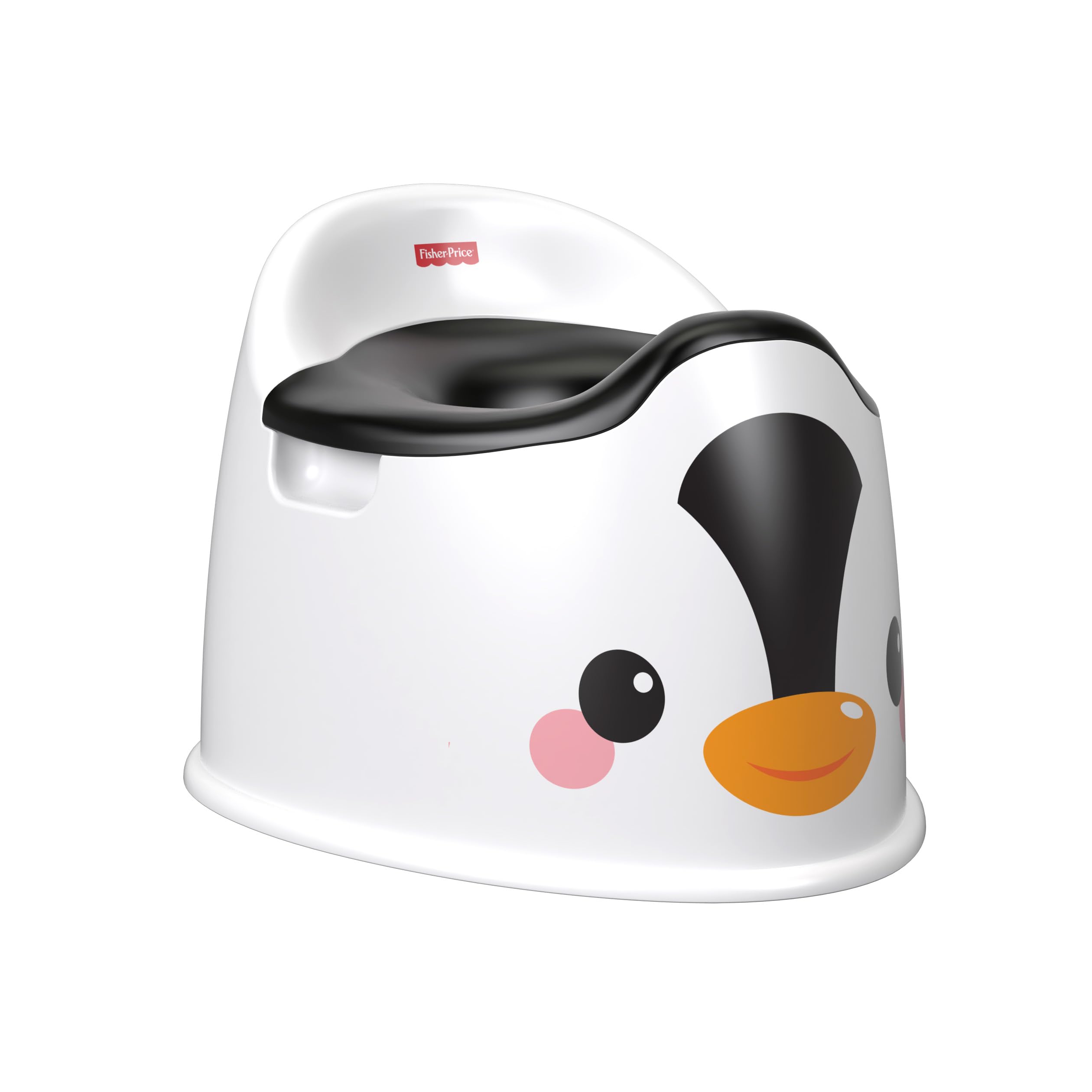 Fisher-Price™ Toddler Toilet Penguin Potty Training Seat, Portable Chair with Ha