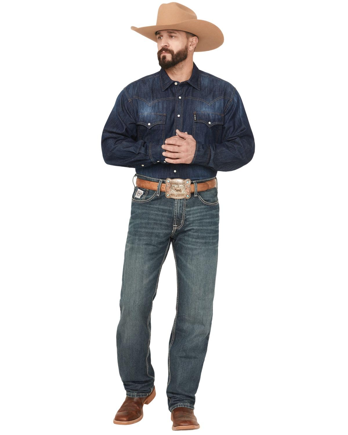 Cinch Men's White Label Relaxed Fit Jean