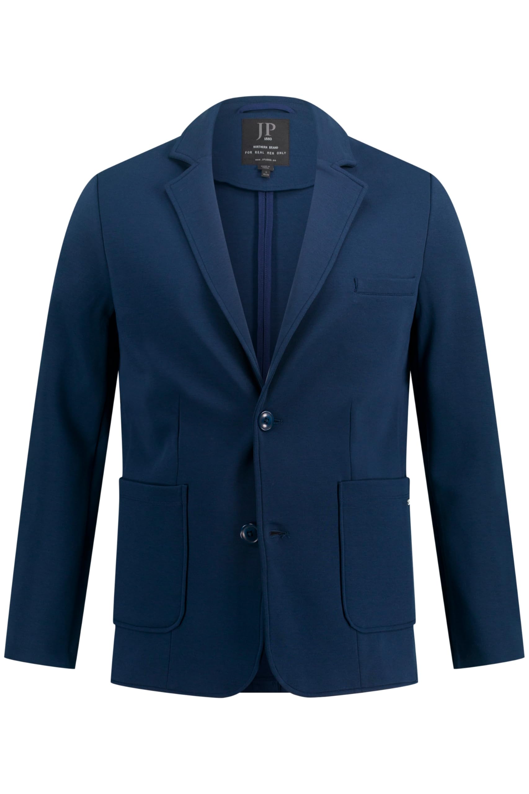 JP 1880 Men's Jersey Jacket with FLEXNAMIC® Finish, Business Collection, combina