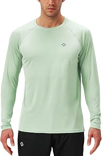 NAVISKIN Men's UPF 50+ Sun Protection Shirts Long Sleeve Quick Dry Lightweight