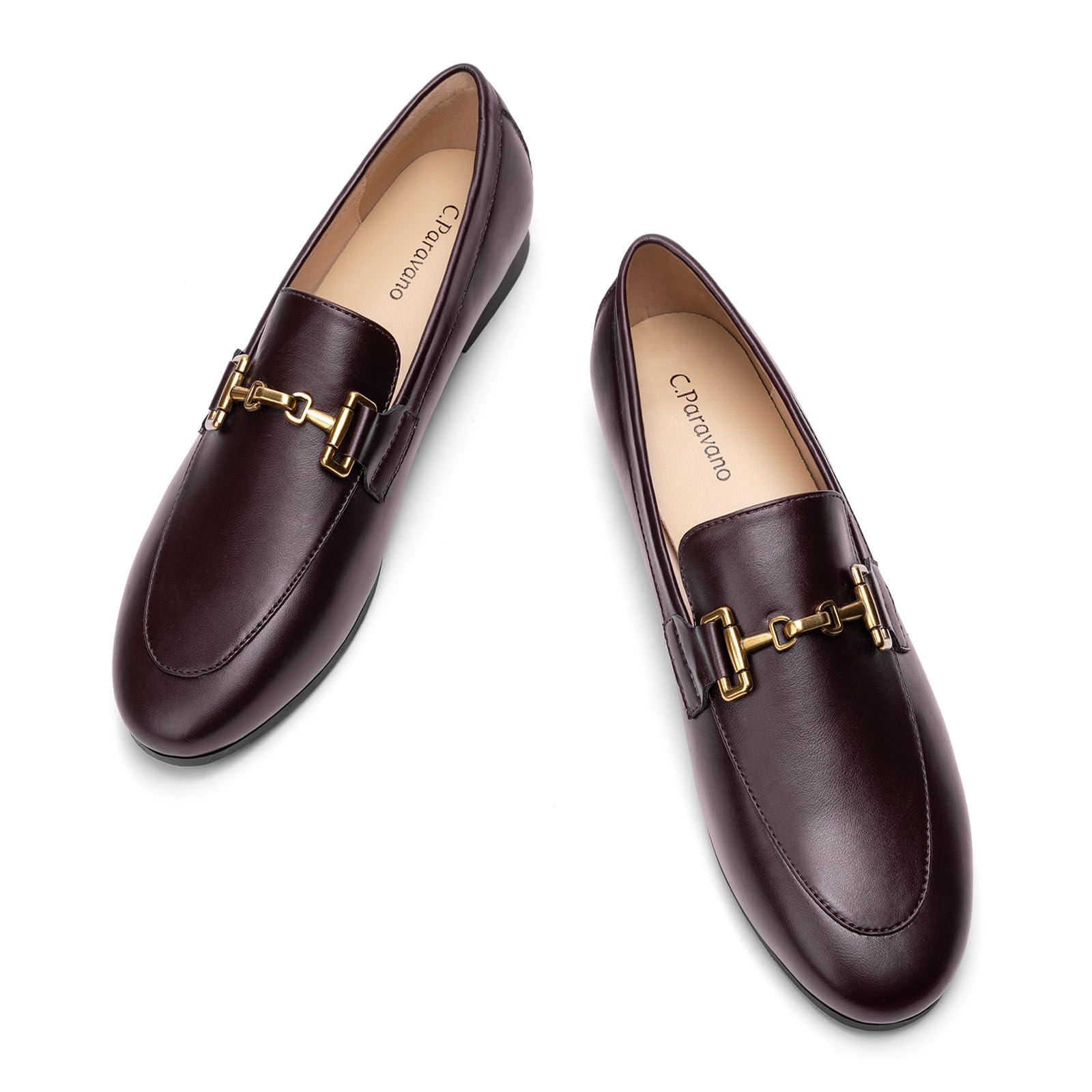 C.Paravano Loafers for Women | Penny Loafers | Slip-on | Business Casual