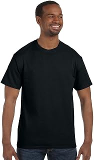 Gildan Men's Heavyweight Short Sleeve T-Shirt, Black, XXX-Large