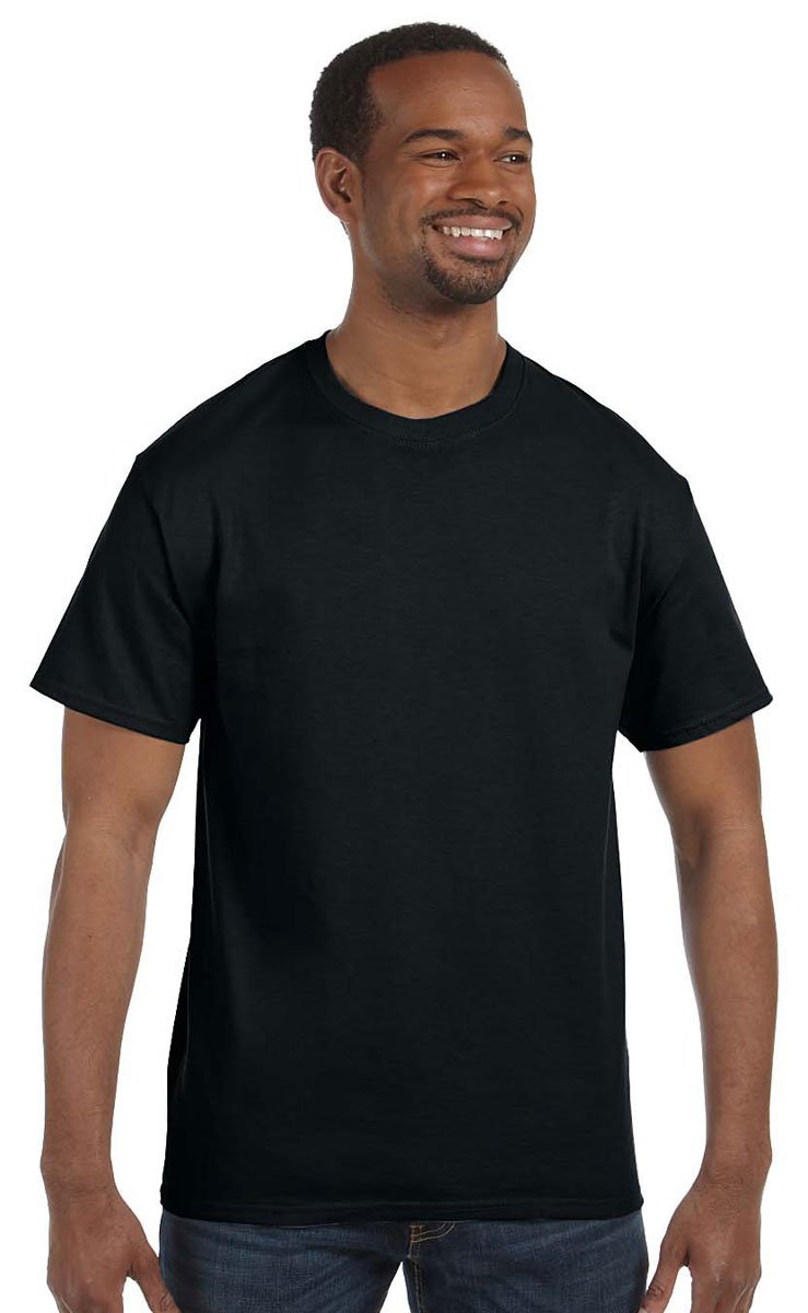 Gildan Men's Heavyweight Short Sleeve T-Shirt, Black, XXX-Large