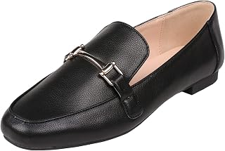 Feversole Women's Fashion Trim Deco Loafer Slippers,Pantofole Decorative alla Moda per Donna