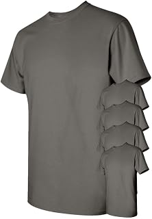 Gildan Men's Heavy Cotton T-Shirt 5 Pack