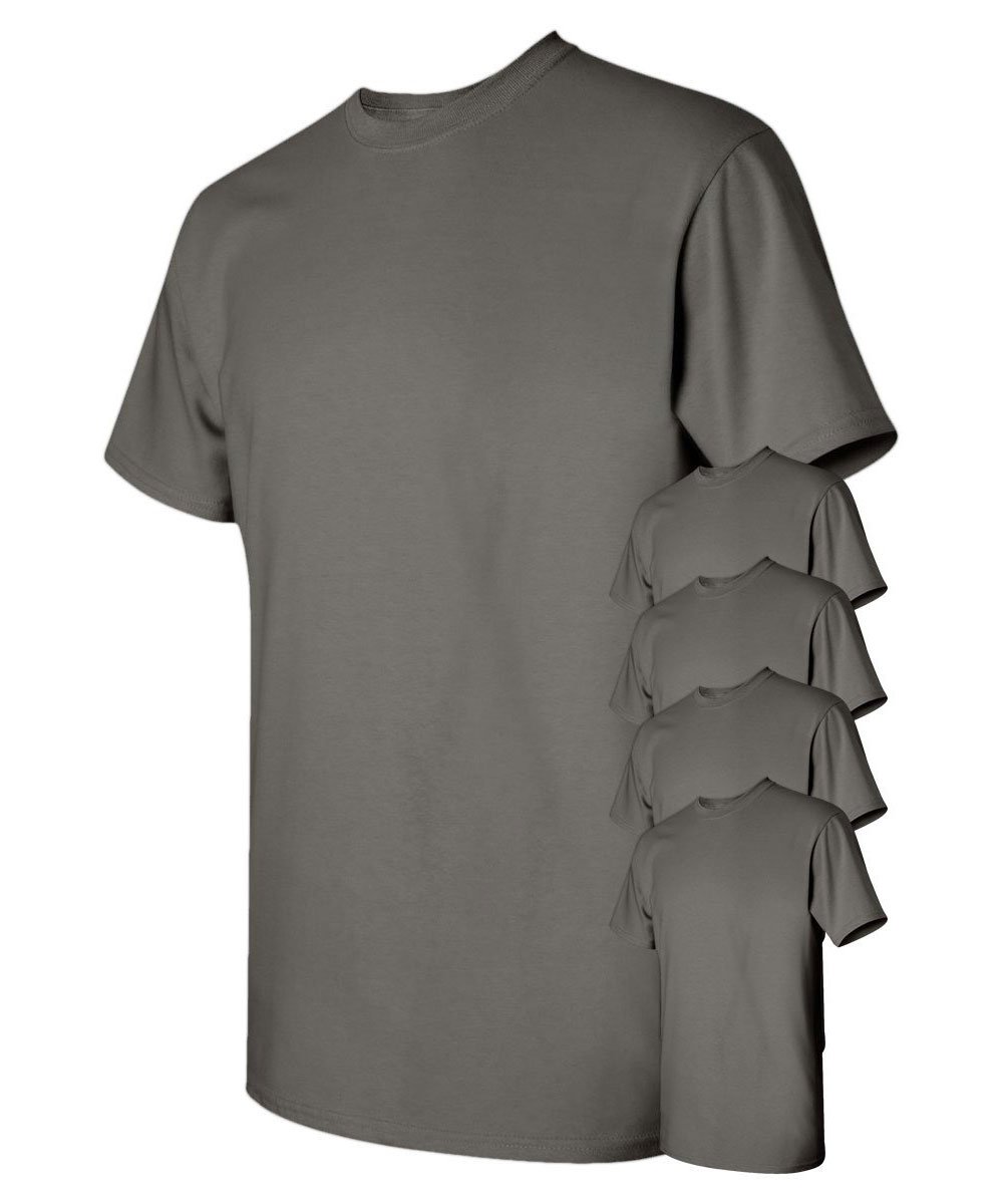 Gildan Men's Heavy Cotton T-Shirt 5 Pack