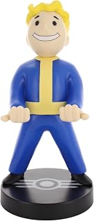 Cable Guys Fallout Vault Boy Controller Holder & Phone Stand - Gaming Accessories for Room and Desk Setup, Holder Compatible with Xbox, PlayStation & Most Standard Game Controllers