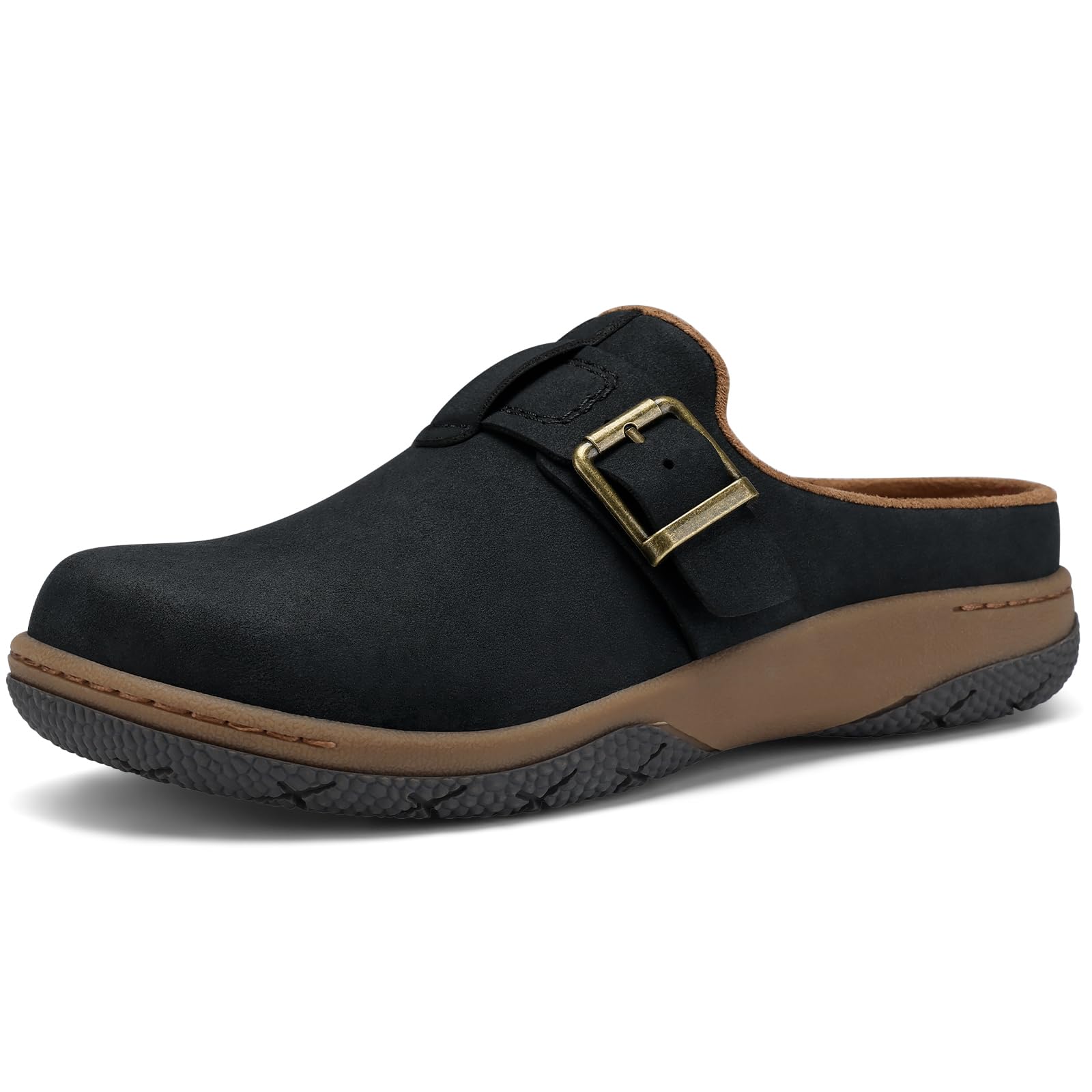 SHIBEVER Zoccoli da donna comodi: eleganti scarpe antiscivolo con supporto per a