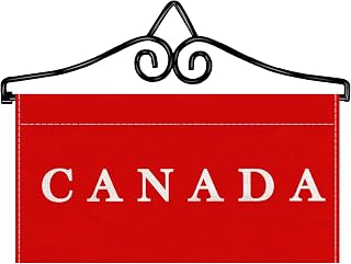 NQ Garden Flag Wall Hanger Indoor and Outdoor, Garden Flag Holder for Flags under 13" wide, Mailbox Flag Holder, Banner Hanger for Decoration