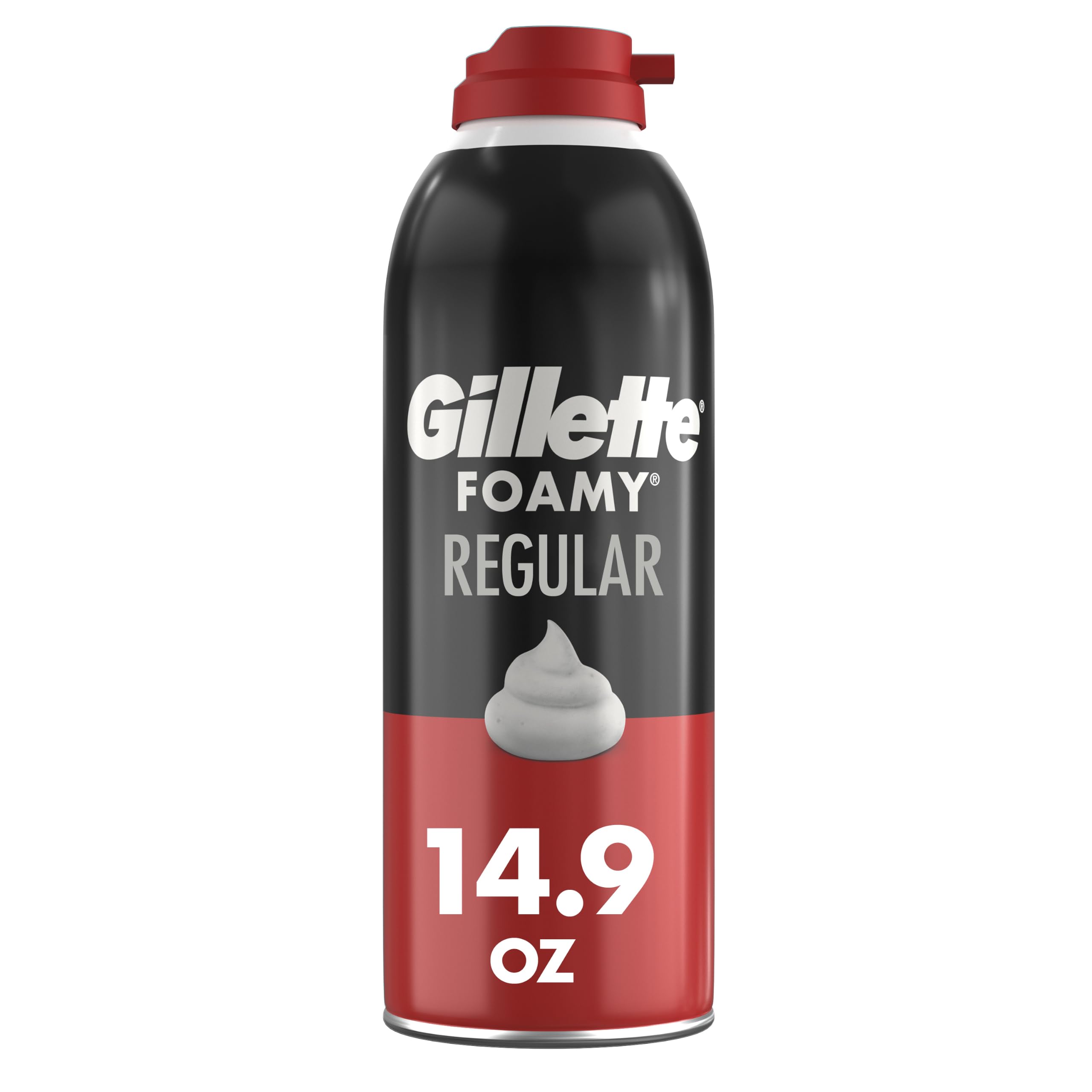 Gillette Foamy Classic Shave Foam for Men, Protection Against Shaving Irritation