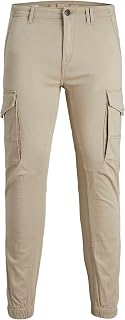 JACK & JONES Male Cargo Trousers, Slim Fit