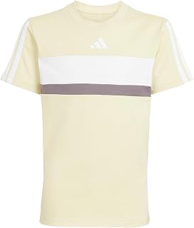 adidas Unisex Kids Seasonal Essentials Tiberio 3 Stripes T-Shirt T-Shirt
