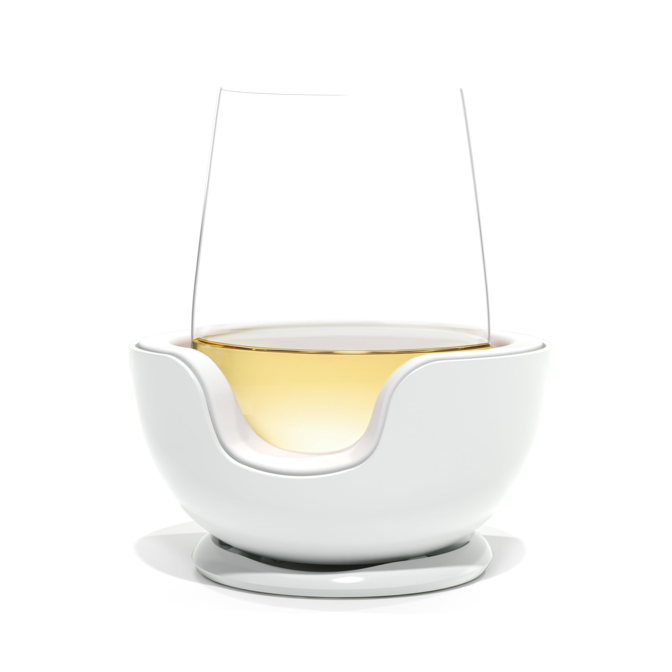 VoChill Original Stemless Wine Chiller, Refreezable Chill Cradle, USA-Made (Quar