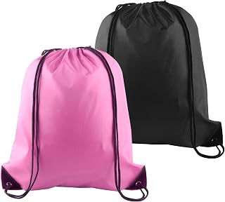 PLULON Purple Bulk Drawstring Bags Drawstring Backpack Sports Backpack Sports Backpack Bags for Yoga Travel Outdoor Sports