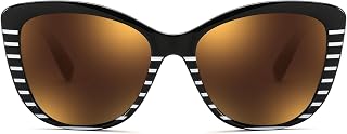 FEISEDY Polarized Sunglasses American Womens Square Cat Eye Shades B2451