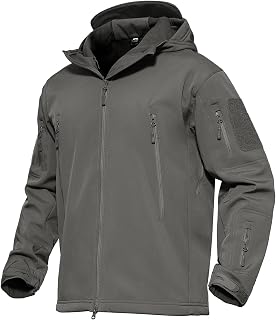 MAGCOMSEN Men's Jackets Tactical Winter Waterproof Softshell Rain Coat