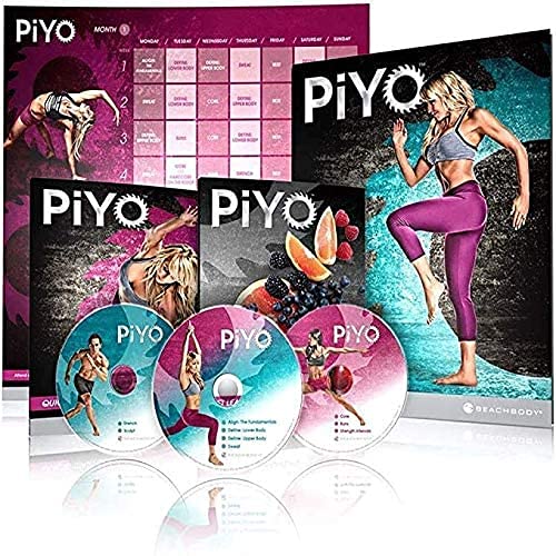 PiYO DVD Videos About Pilates Yoga Workouts Fitness,Muscle Sculpting,Losing Weig