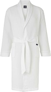 Men's Lightweight Soft 100% Cotton Waffle Dressing Gown