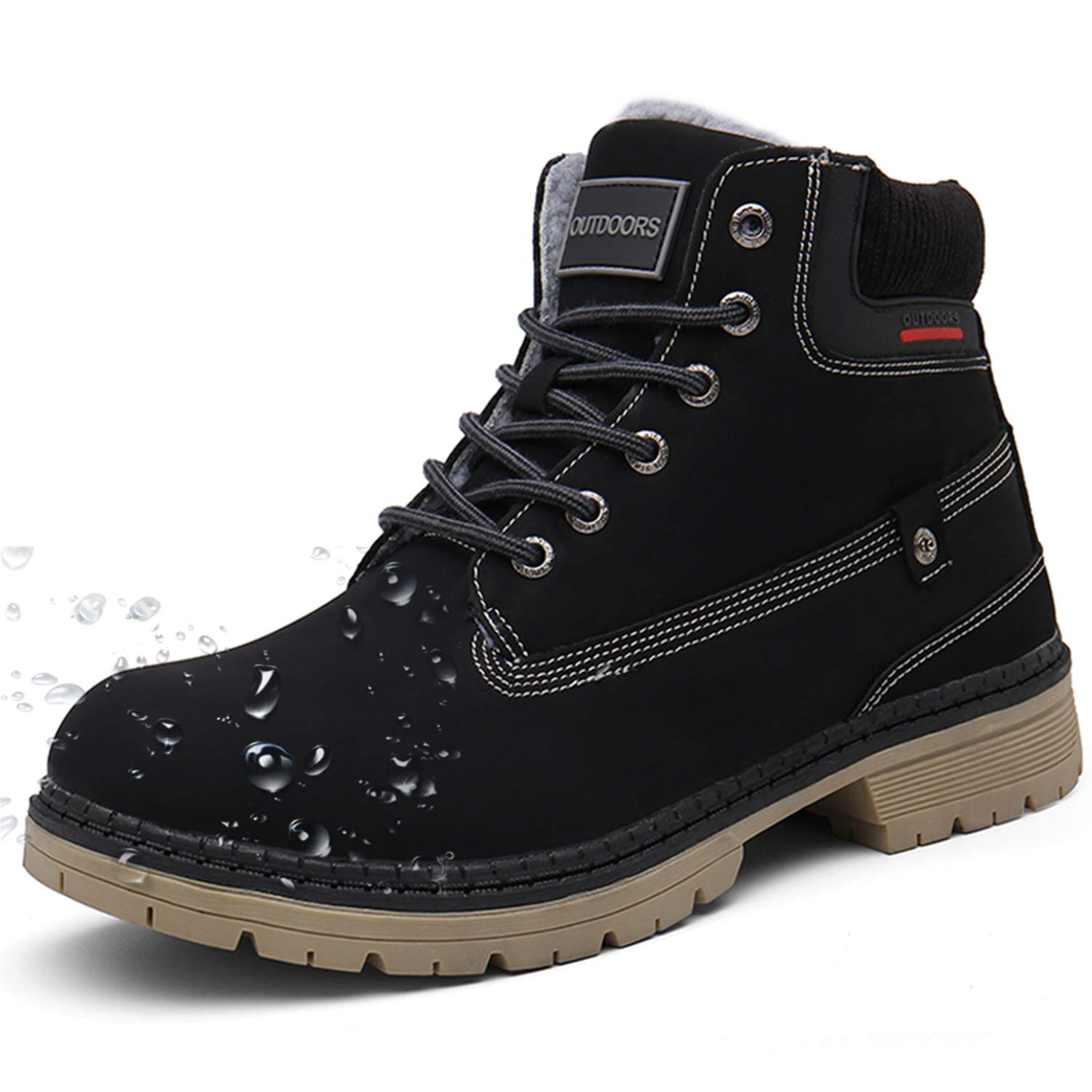 Mens Womens Waterproof Hiking Snow Boots Outdoor