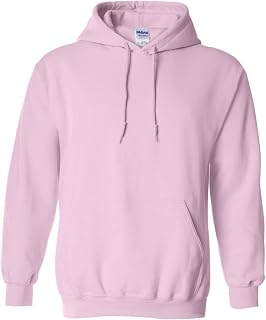 Gildan Men's Fleece Hooded Sweatshirt Style G18500 (Pack of 1)