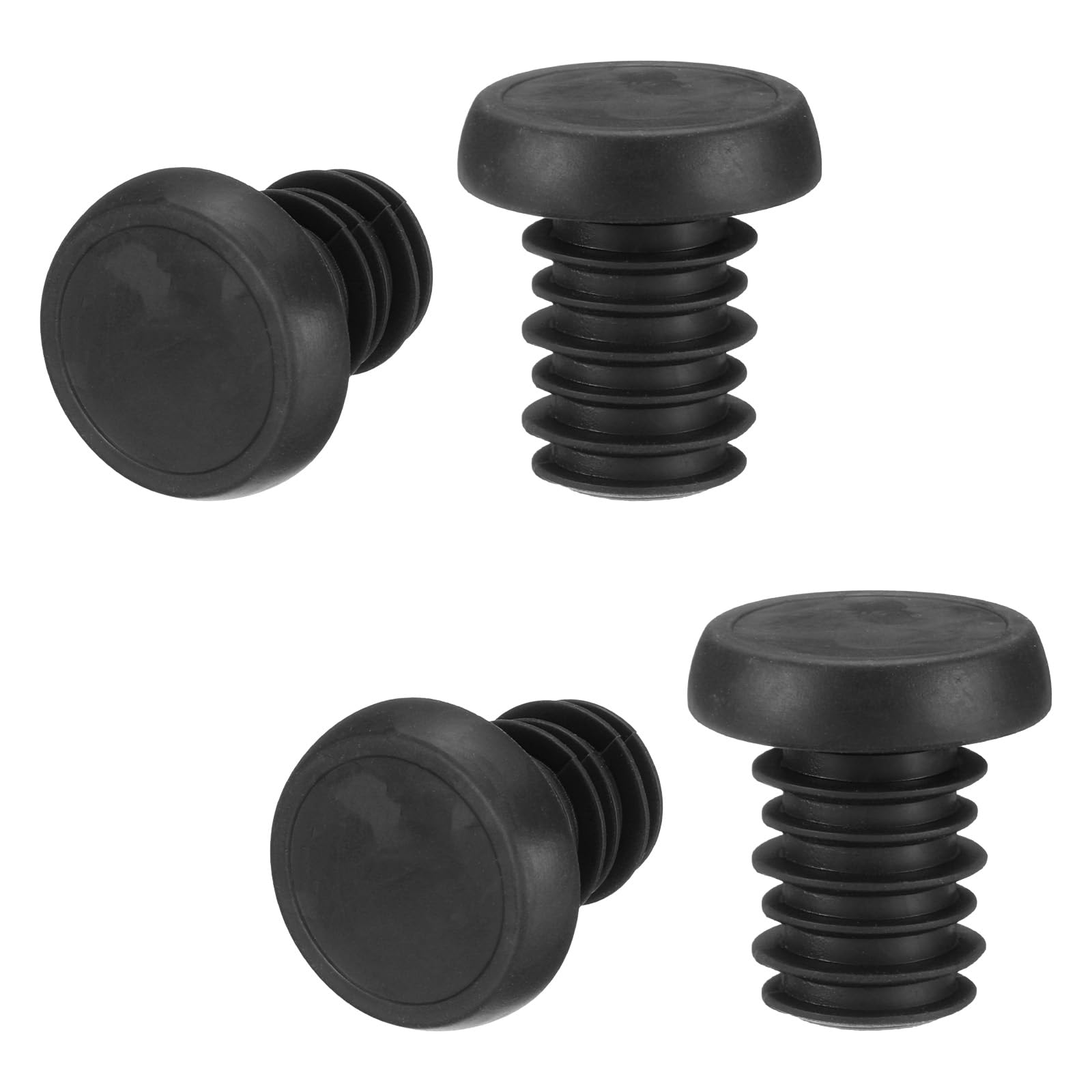 2 Pairs Bicycle Handlebar End Caps Expandable for Most Bicycles, MTB, Road Bike,