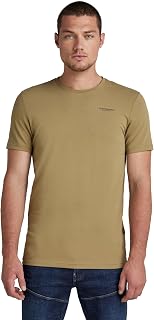 G-Star Slim Base T-Shirt Camiseta Hombre (Pack de 1)