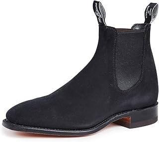 R.M. Williams Men's Suede Chelsea Boots