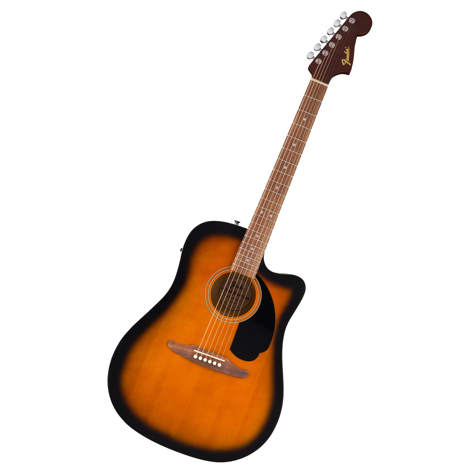 Fender California Debut Redondo CE Series Acoustic Guitar, Sunburst | California