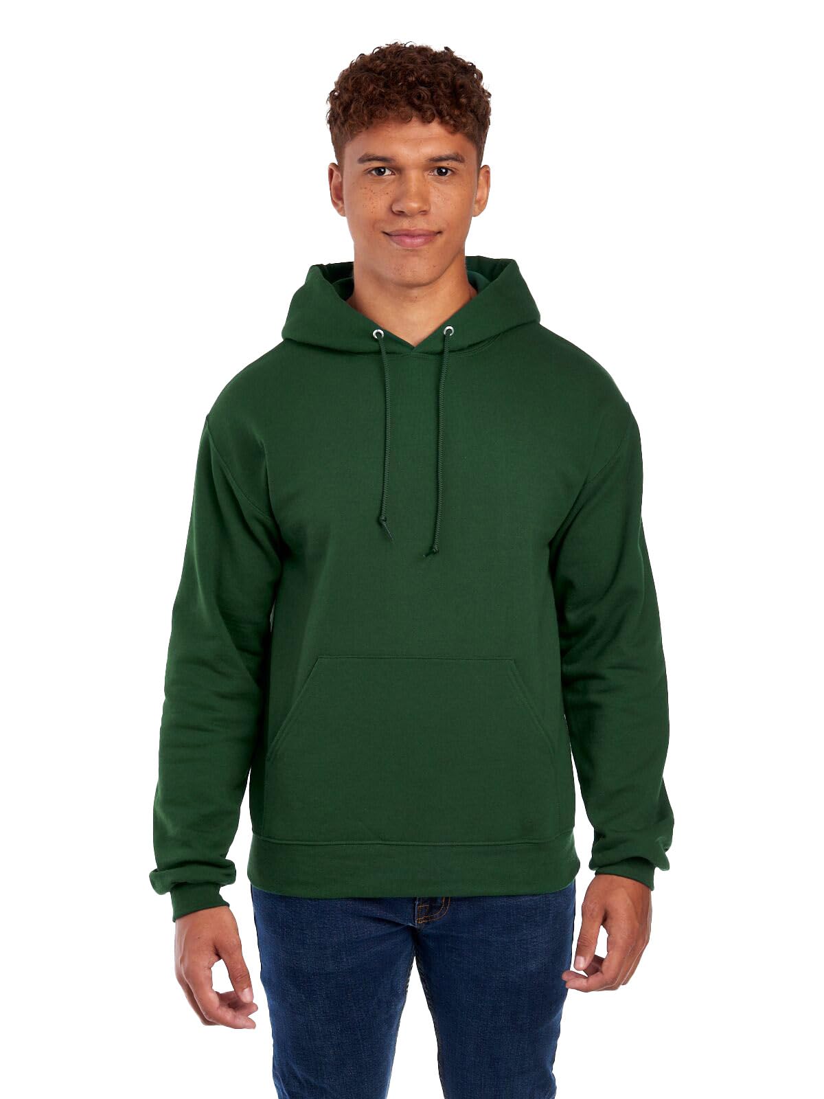 JERZEES Men’s NuBlend Fleece Pullover Hoodies, Cotton Blend, Sizes S-3X