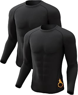 CL convallaria Mens Thermal Shirts Long Sleeve Cold Weather Base Layer Tops