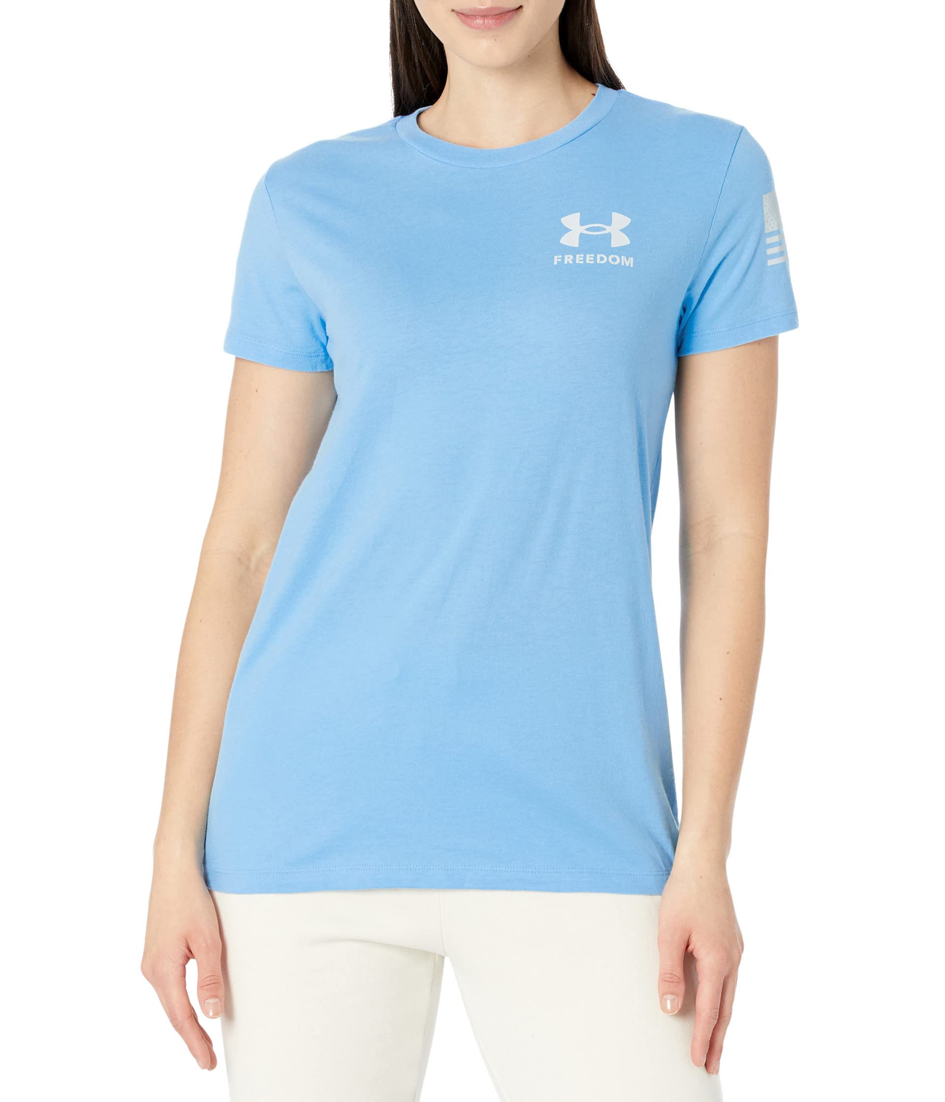 Under Armour Women's T-Shirt New Freedom Banner T-Shirt