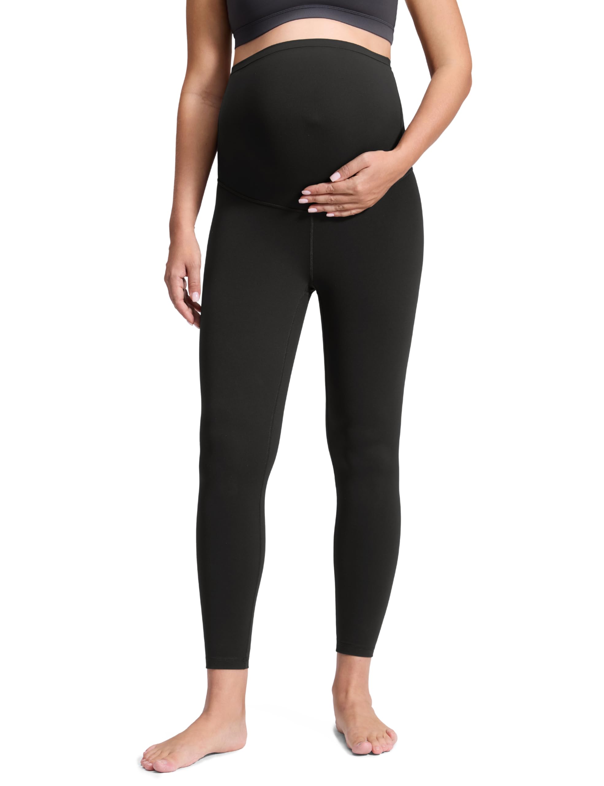 CRZ YOGA Maternity Leggings 25" | Butterluxe, Extremely Soft, Gentle Compression