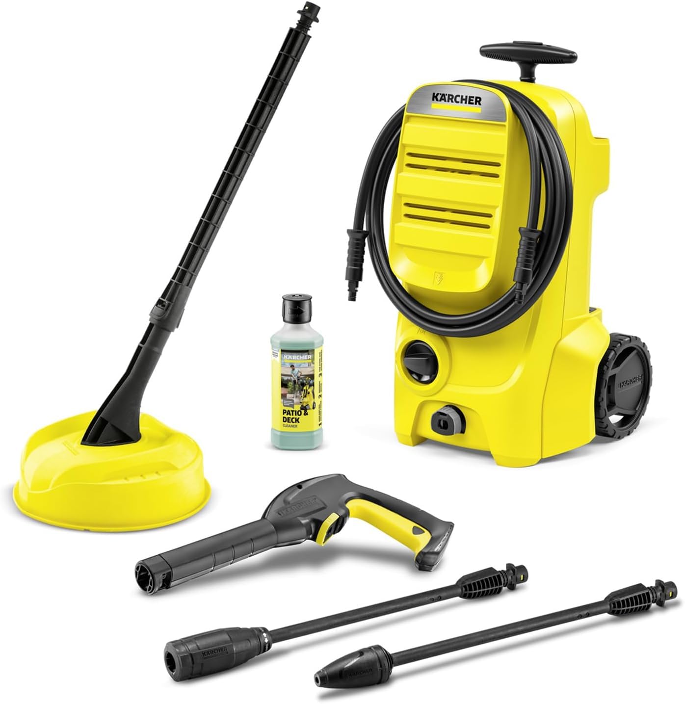 Kärcher K 3 Classic Home Pressure Washer : max. 120 bar, Flow Rate: 380 l/h, Are