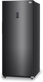 BLACK+DECKER 14 Cu. Ft. Convertible Freezer Refrigerator, Upright Freezer with Glass Shelves, ENERGY STAR rated, Frost Free, BUC1400XB, Black