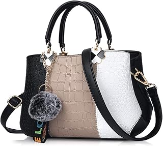 NICOLE & DORIS 2026 New Handbag Women Handbags Fashion Shoulder Bag Elegant Shoulder Bag Satchel Female Top Handle Bag with Pom Poms