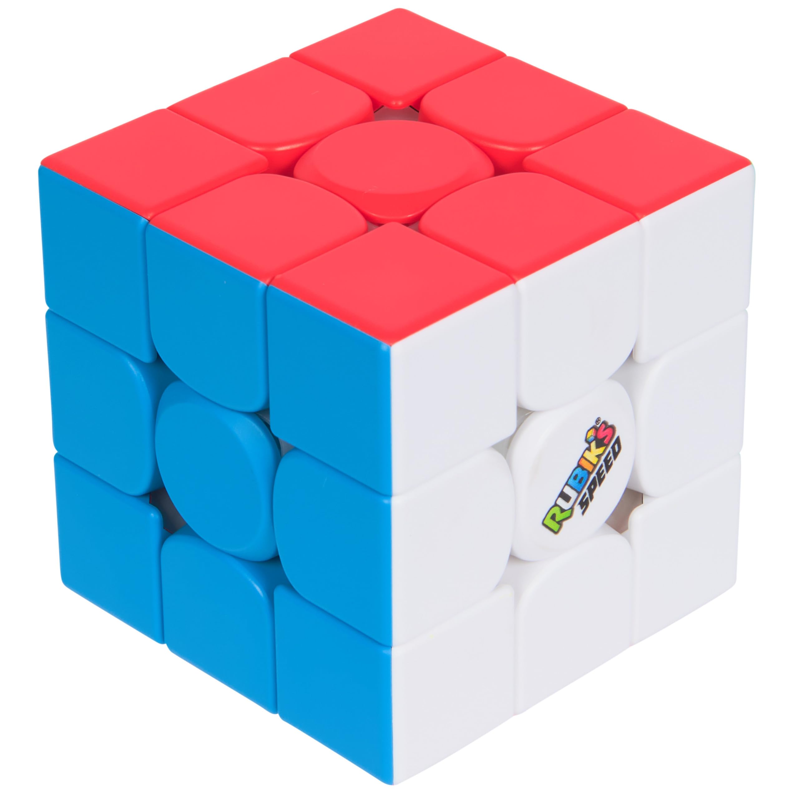 Rubik's Cube 3x3 Magnetic Speed Puzzle Cube & Brain Teaser Fidget Toy | Magnetic